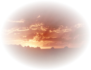 Dakota Badlands Sunset Downsized